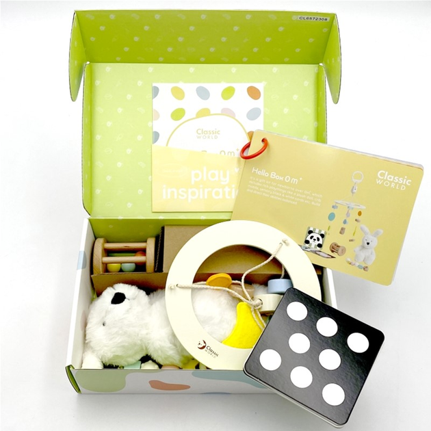 Розвиваючий набір Classic World Hello Box 10 деталей (6927049010279) - зображення 6