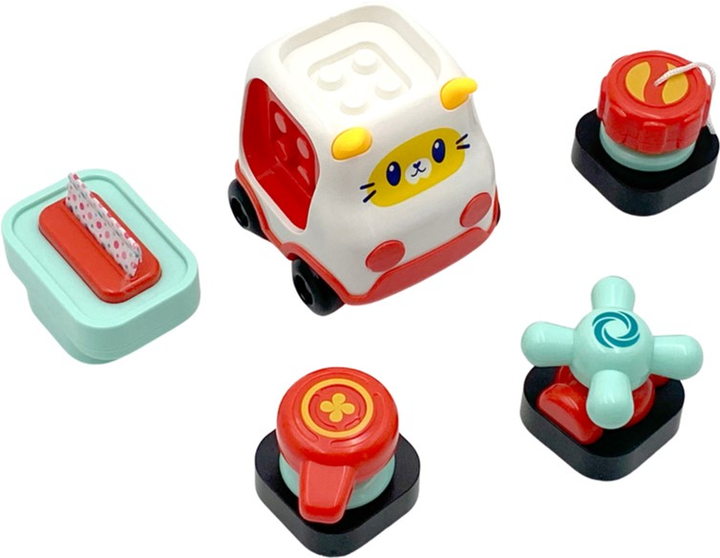 Zabawka edukacyjna Woopie Musical Blocks Board (5904326949584) - obraz 9