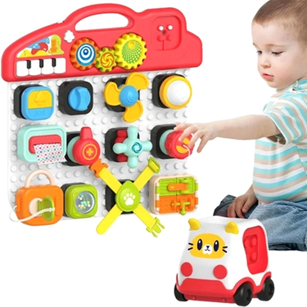 Zabawka edukacyjna Woopie Musical Blocks Board (5904326949584) - obraz 13