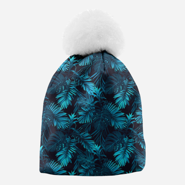 Czapka beany damska Mr. Gugu & Miss Go Paradise Is Here WB21WH XL Granatowa (5903845401009) - obraz 1