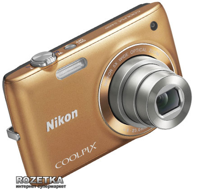 Фотоаппарат Nikon Coolpix S4150 Gold купить на ROZETKA