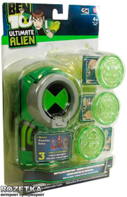 Ben 10 Часы Ультиматрикс с тремя дисками (95846) – игрушки с доставкой ...