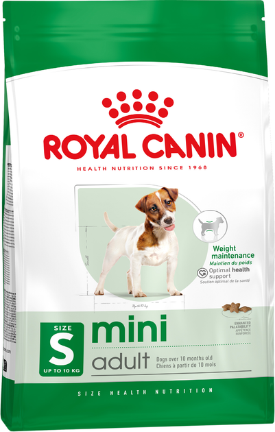 Sucha karma dla psów Royal Canin Mini Adult małe rasy do 10 kg od 10 miesiąca życia 2 kg (3182551055696) - obraz 1