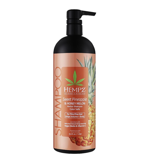 Шампунь Hempz для объема Ананас-медовая дыня 1 л от продавца: OhBeaShop ...