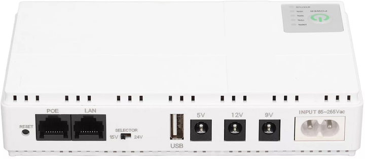 ИБП для маршрутизатора ArmorStandart DC mini UPS White 10400 mAh (ARM79308) - изображение 4