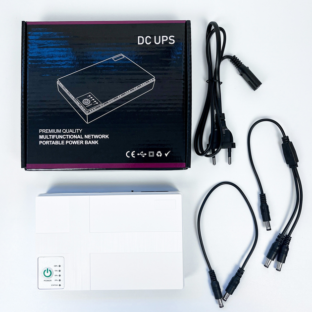 ИБП для маршрутизатора ArmorStandart DC mini UPS White 10400 mAh (ARM79308) - изображение 6