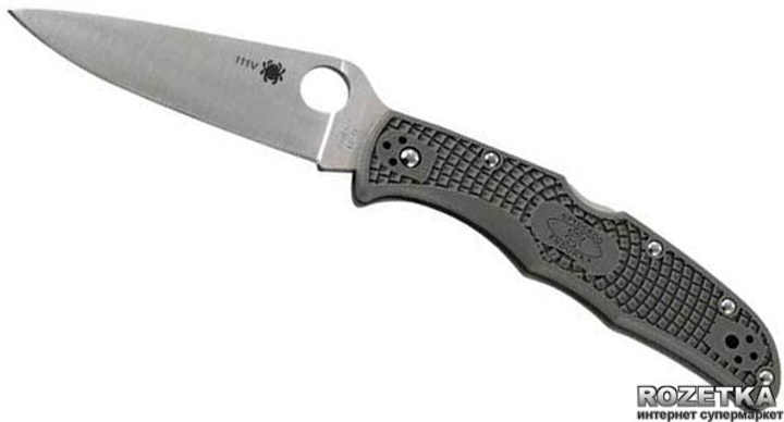 Карманный нож Spyderco Endura 4, FRN C10FPGY (870132) Grey - изображение 1