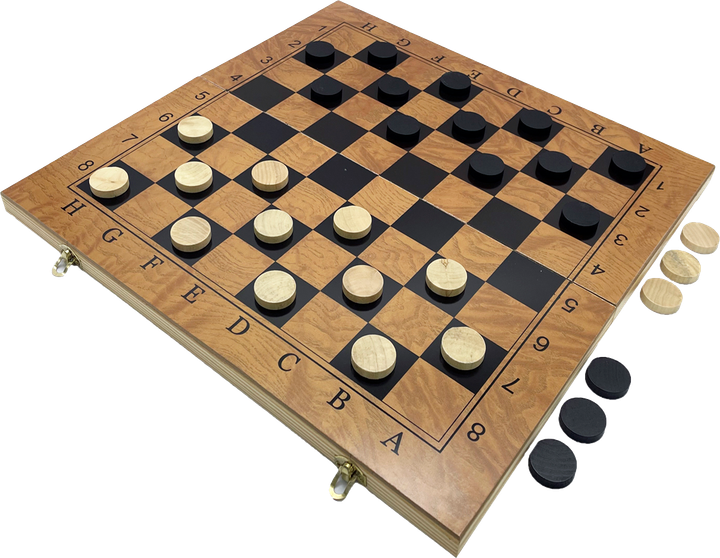 Набор Newt Set 3 в 1 Шахматы + нарды + шашки 30х30 см (NE-LG-6) - изображение 2