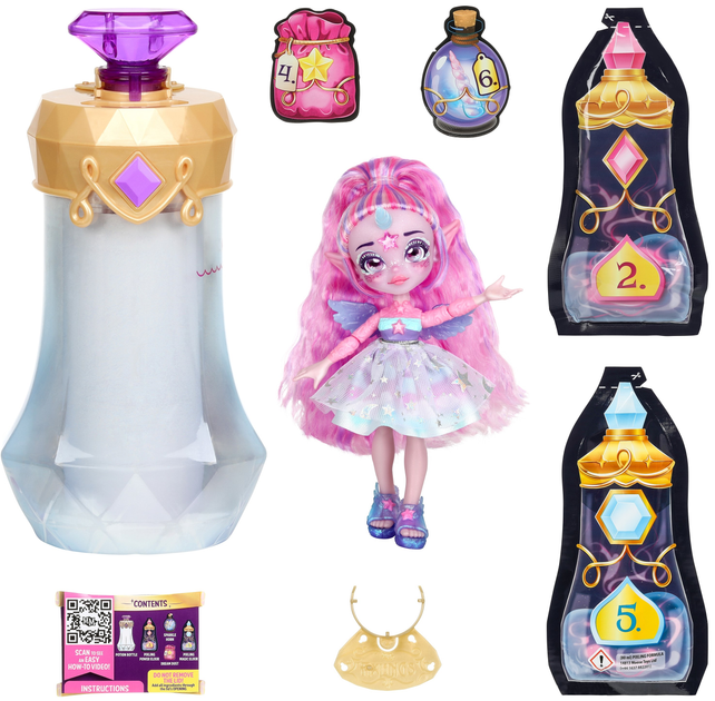 Magic Mixies Pixlings - Lalka jednorożec Unia Fioletowa (0630996148716) - obraz 6