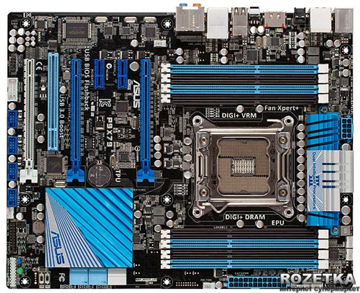 Материнская плата Asus P9X79 (s2011, Intel X79, PCI-Ex16) – фото ...