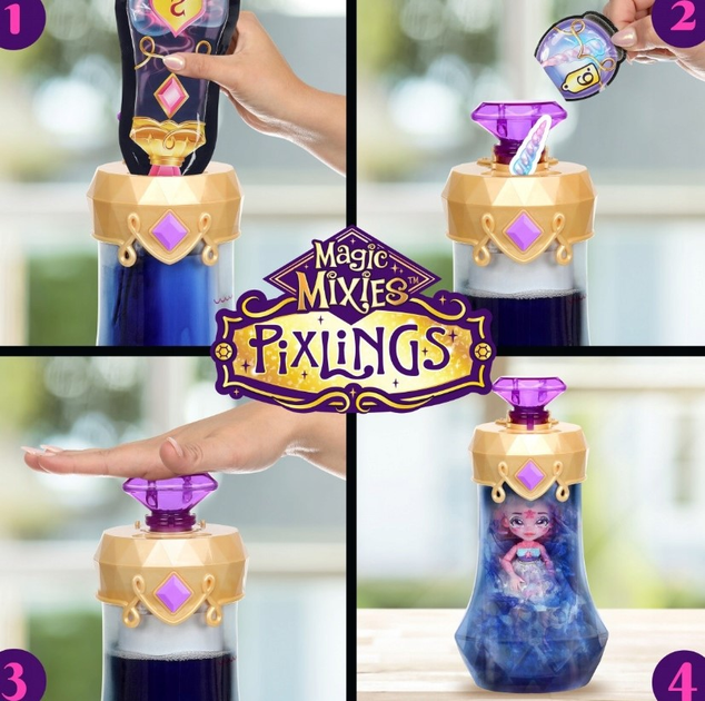 Magic Mixies Pixlings - Lalka jednorożec Unia Fioletowa (0630996148716) - obraz 7