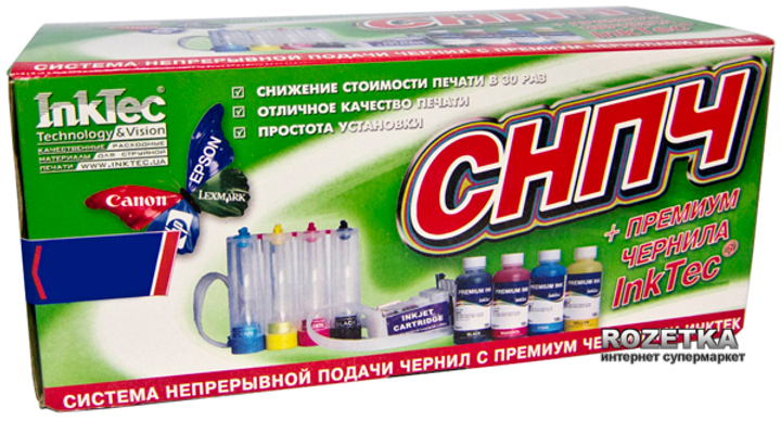 Система НПЧ InkTec Epson Stylus Photo T50/T59/TX650 (6x100) – фото ...