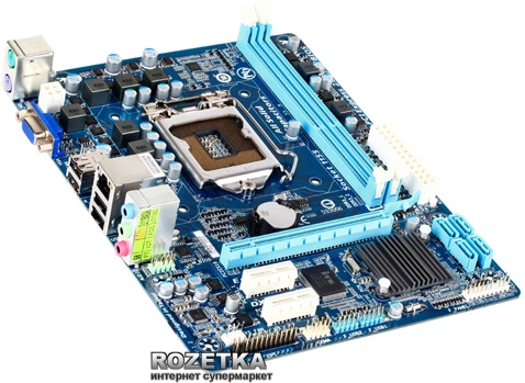 Материнская плата Gigabyte GA-H61M-DS2 (s1155, Intel H61, PCI-Ex16