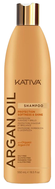 Шампунь Kativa Argan Oil для зволоження волосся 550 мл (7750075059443) - зображення 1