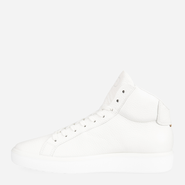 Sneakersy damskie skórzane ECCO Soft 60 W 219223-01007 39 Białe (194891255721) - obraz 4