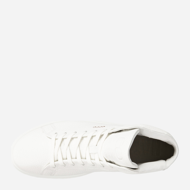Sneakersy damskie skórzane ECCO Soft 60 W 219223-01007 39 Białe (194891255721) - obraz 6