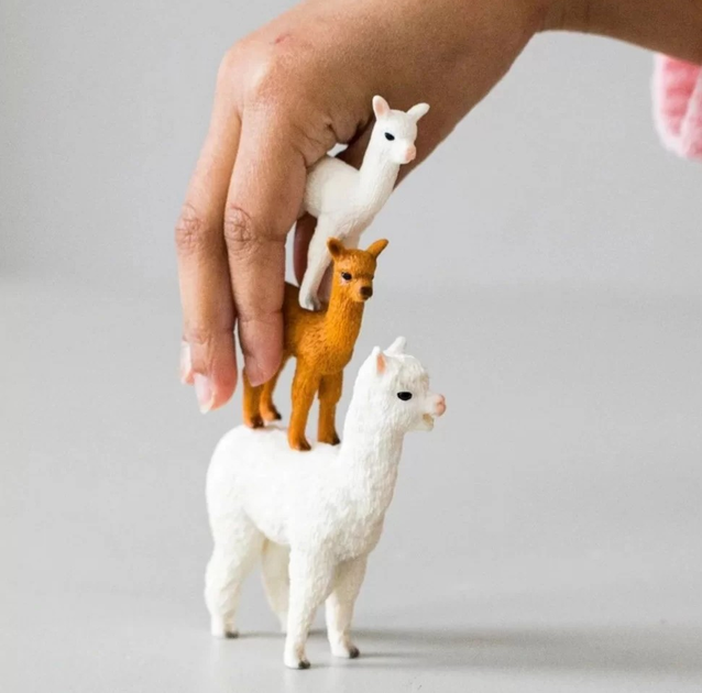 Набір фігурок Schleich Wild Life Альпаки 42544 (4059433570556) - зображення 4