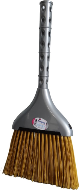 Веник Zambak Plastik пластиковый для уборки 15x40 см Серый (ZP-123g ...