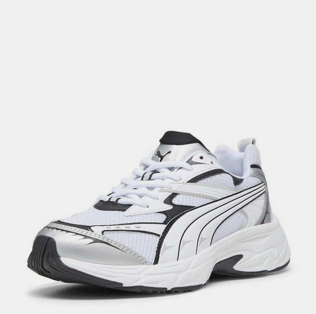 Чоловічі кросівки Puma Morphic Base 39298202 42.5 (8.5UK) Білий/Сірий (4099683062241) - зображення 3