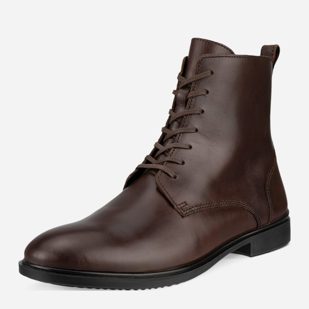 Жіночі черевики високі ECCO Dress Classic 15 209823-01667 40 Коричневі (194891317757) - зображення 4