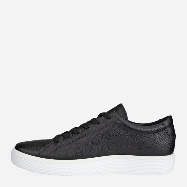 Sneakersy męskie skórzane ECCO Soft 60 M 582404-01001 45 Czarne (194891255905) - obraz 4
