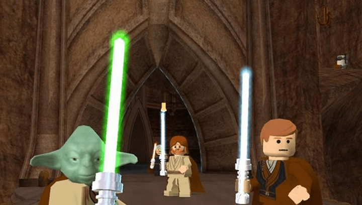 Игра Sony PlayStation 2 Lego Star Wars: The Video Game Europe Английская Версия Б/У - изображение 5