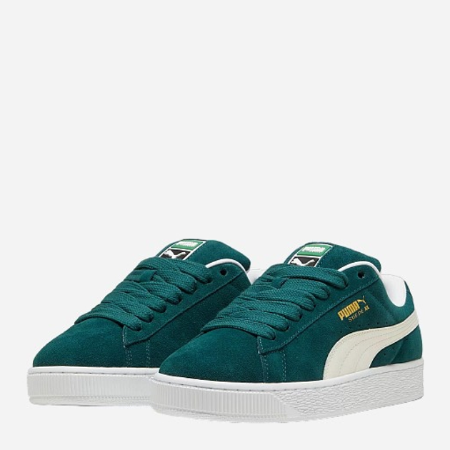 Чоловічі кеди низькі Puma Suede XL 39520521 43 (9UK) Зелені (4067979682602) - зображення 2