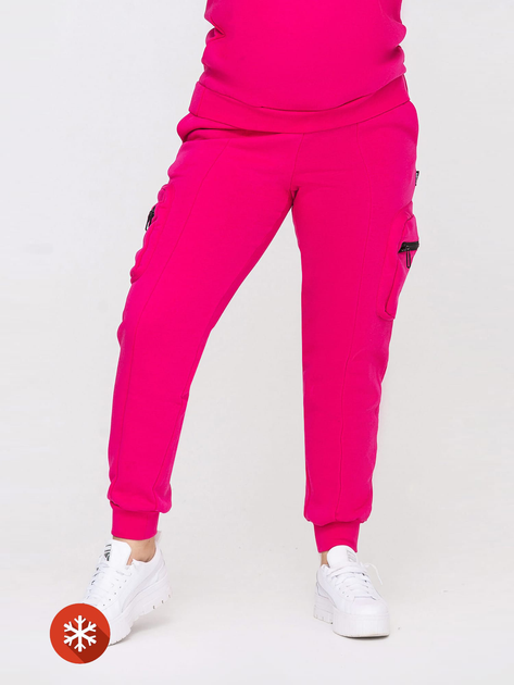 Спортивные штаны на флисе женские Garne Olesya 3041452 2XL Розовые ...