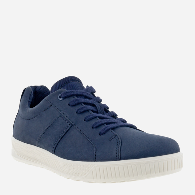 Sneakersy męskie skórzane ECCO Byway 501594-51117 41 Granatowe (194890301672) - obraz 3