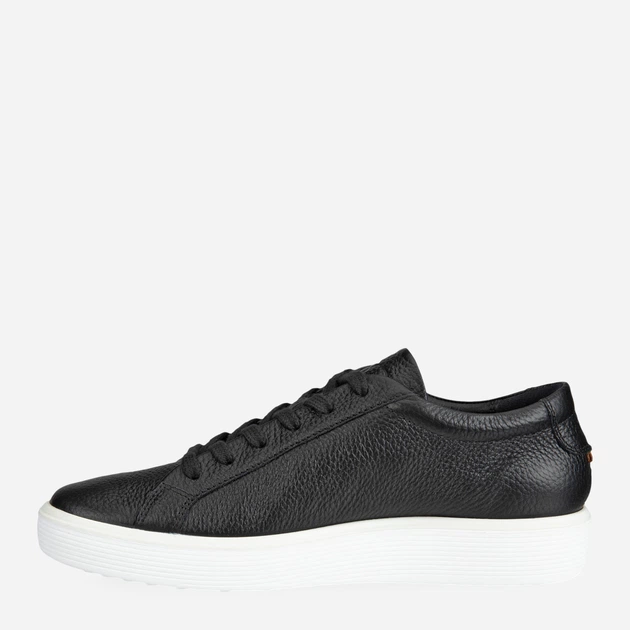 Sneakersy damskie skórzane do kostki Ecco Soft 60 W 219203-01001 36 Czarne (194891254571) - obraz 3