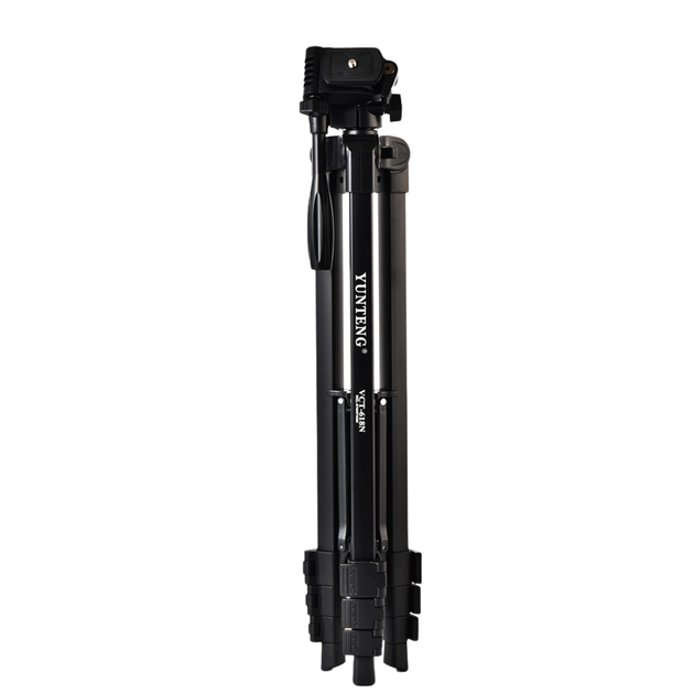 Штатив Yunteng VCT-618N для смартфона і фотоапарата 54–183 см, алюмінієвий, 4 секції, навантаження 1,5 кг (CFB5AEBBBAC8) - зображення 3