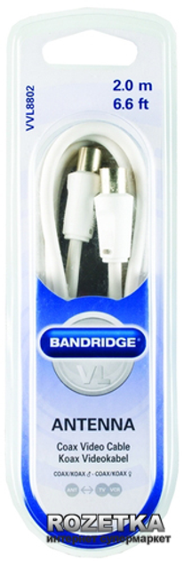 Кабель Коаксиальный Bandridge ValueLine VVL8802 2 м (5741424) – фото ...