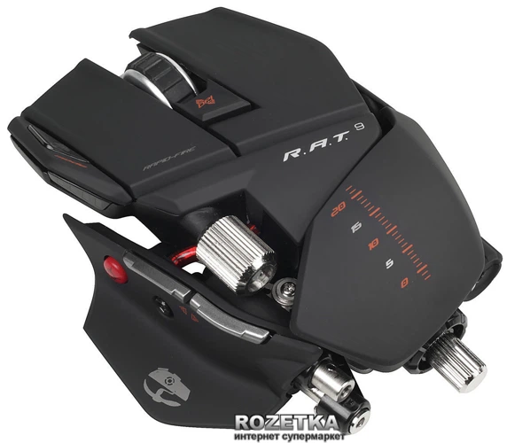 まっぴー¨̮⃝ページ Миша Mad Catz R.A.T. 9 Wireless Mouse (MCB4370900B2/02/1) – фото