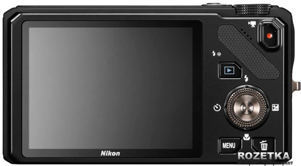 Фотоапарат Nikon Coolpix S9200 Black (VNA141E1) купити на ROZETKA