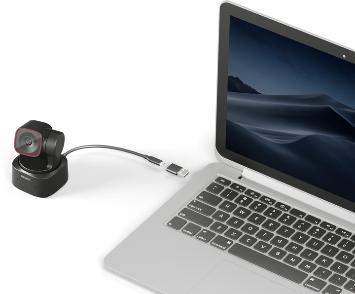 Веб-камера OBSBOT Tiny 2 Lite AI-Powered PTZ 4K Black