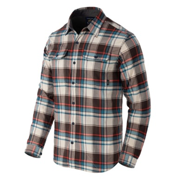 Сорочка Helikon-Tex Greyman Shirt Foggy Meadow Plaid 3XL - зображення 1