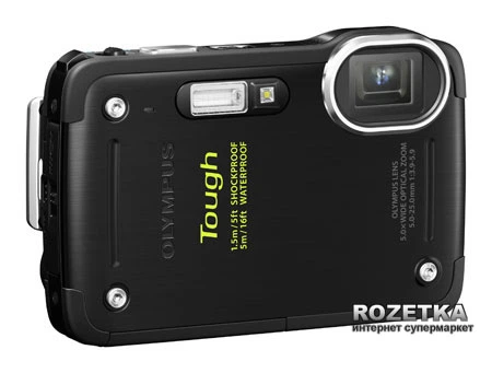 Фотоаппарат Olympus Tough TG-620 Black купить на ROZETKA