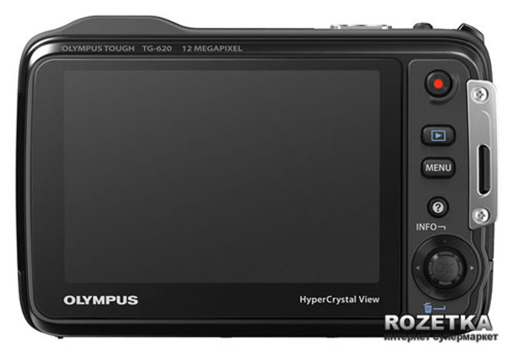 Фотоаппарат Olympus Tough TG-620 Black купить на ROZETKA