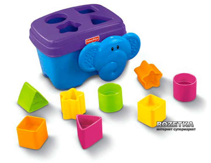 Сортер Голубой слоненок Fisher-Price (Ш3113) – низкие цены, кредит ...