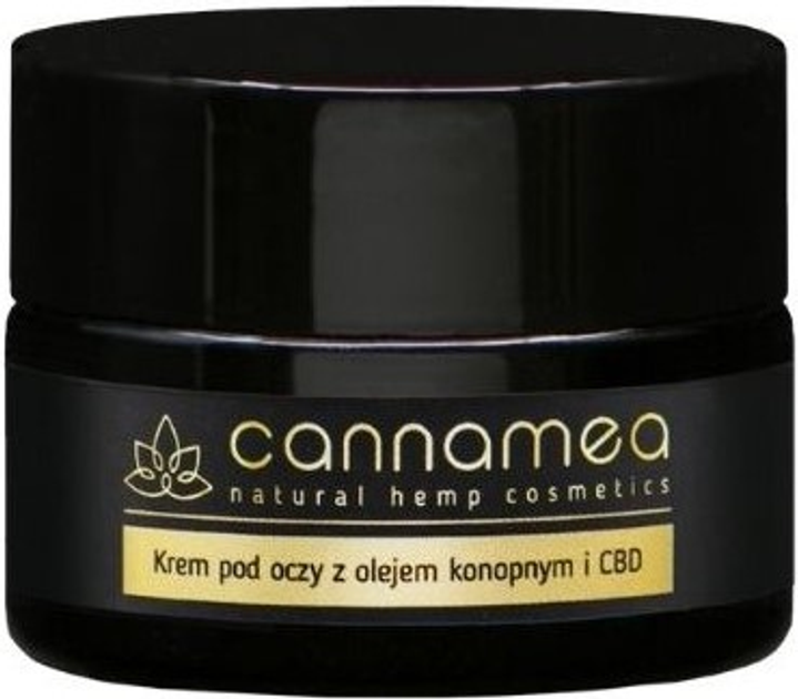 Крем для шкіри навколо очей Cannamea з конопляною олією та CBD 15 мл (5903981371082) - зображення 1