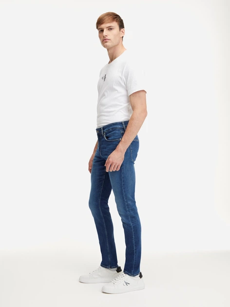 Джинси Slim Fit чоловічі Calvin Klein Jeans J30J3236861BJ W30L33 Сині (8720107889576) - зображення 5
