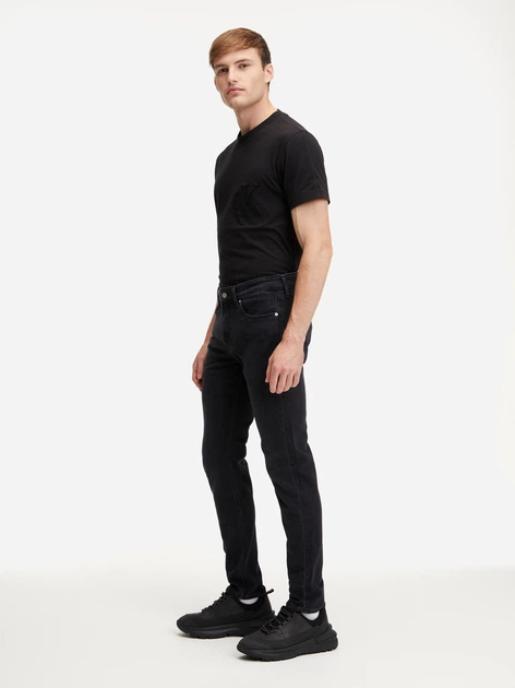 Jeansy męskie slim fit Calvin Klein Jeans J30J3236891BY W30L32 Czarne (8720107892095) - obraz 5