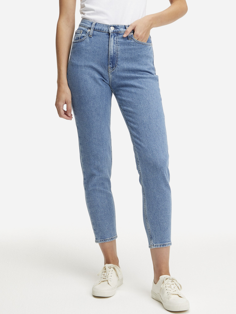 Джинси Mom's жіночі Calvin Klein Jeans J20J2215881A4 NI25 Сині (8720107891135) - зображення 1