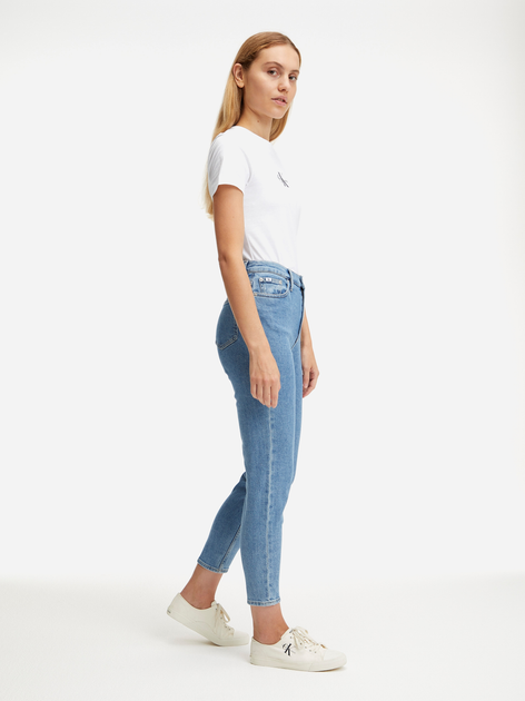 Джинси Mom's жіночі Calvin Klein Jeans J20J2215881A4 NI25 Сині (8720107891135) - зображення 5