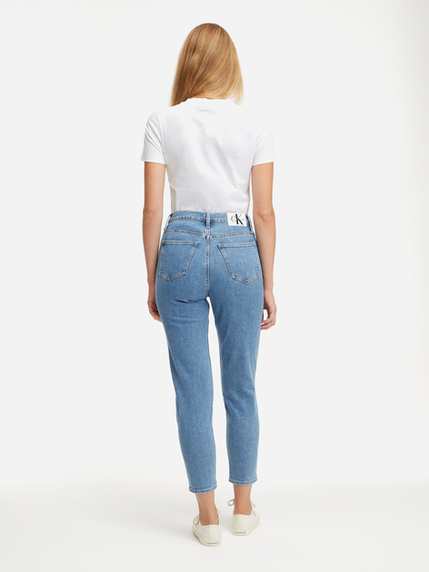 Джинси Mom's жіночі Calvin Klein Jeans J20J2215881A4 NI32 Сині (8720107891302) - зображення 4
