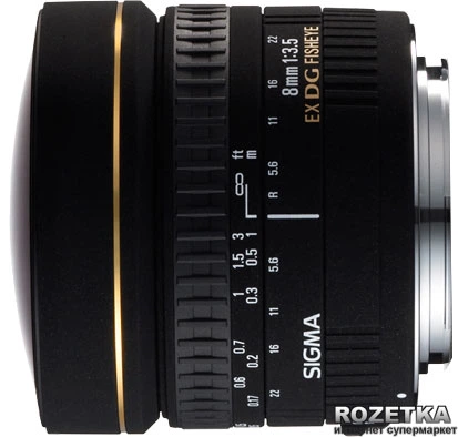 Sigma 8 mm f3.5 EX DG Circular Fisheye for Nikon – фото, отзывы
