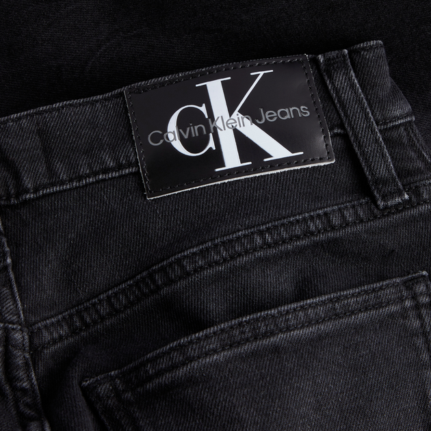 Джинси Mom's жіночі Calvin Klein Jeans J20J2216591BY NI32 Чорні (8720107891715) - зображення 6