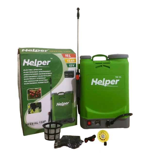 Опрыскиватель аккумуляторный 16л Helper HPES 16L-12AP - Фото 8 Опрыскиватель аккумуляторный 16л Helper HPES 16L-12AP - изображение 8