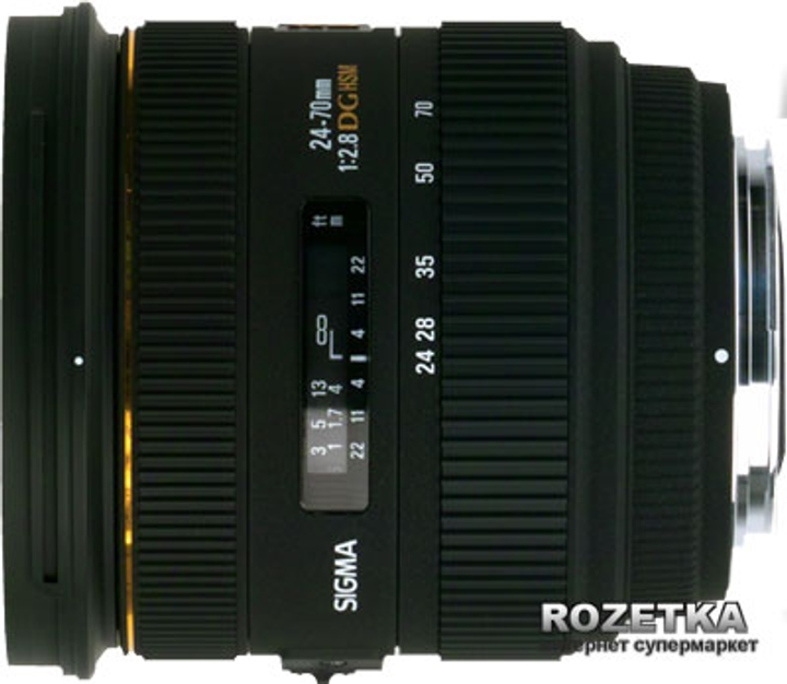 Sigma 24-70 mm f2.8 IF EX DG HSM for Canon (571954) – фото, отзывы