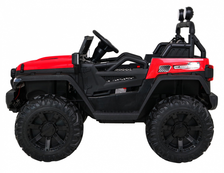 Електромобіль для дітей Ramiz Jeep Master Of Terain Червоний (5903864913965) - зображення 3